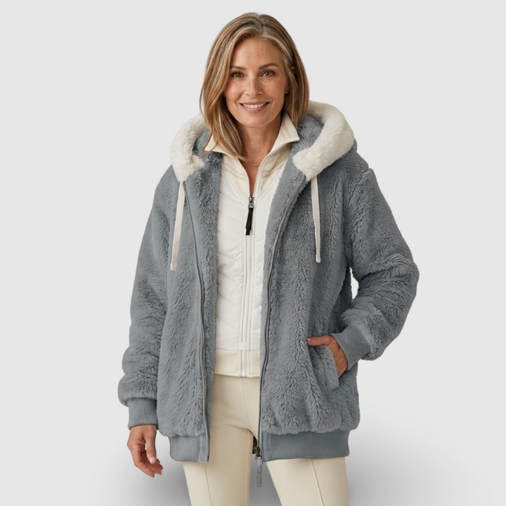 Yana – Jachetă premium din puf cu glugă