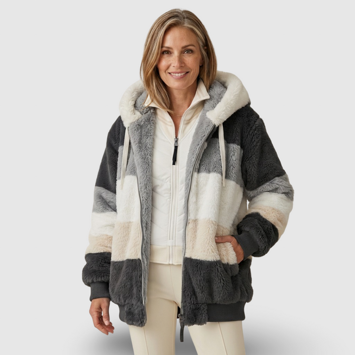Yana – Jachetă premium din puf cu glugă