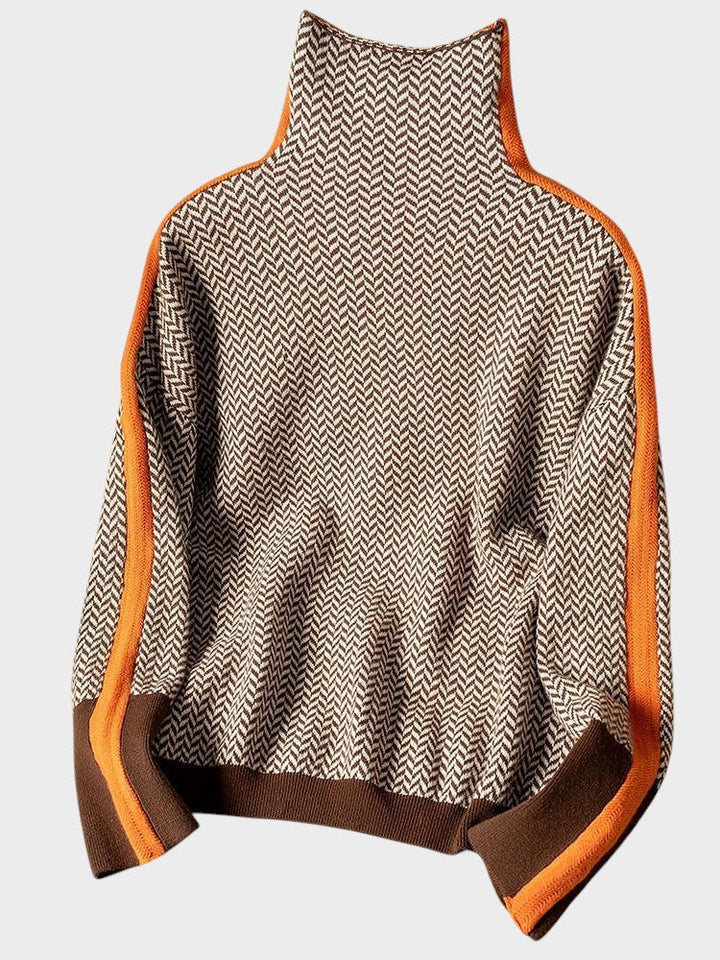 Jessica - Pulover cu guler înalt