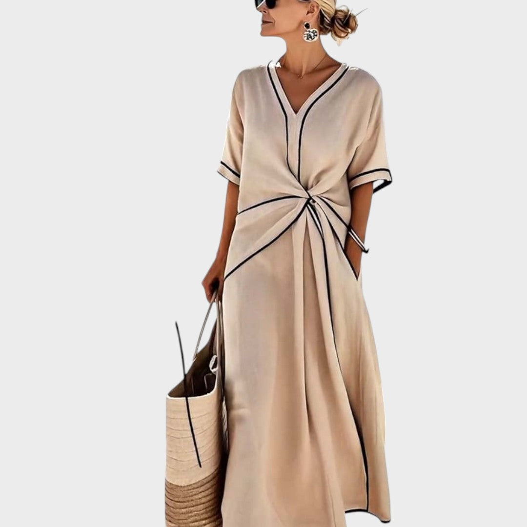 Ema - Rochie de vară cu dungi