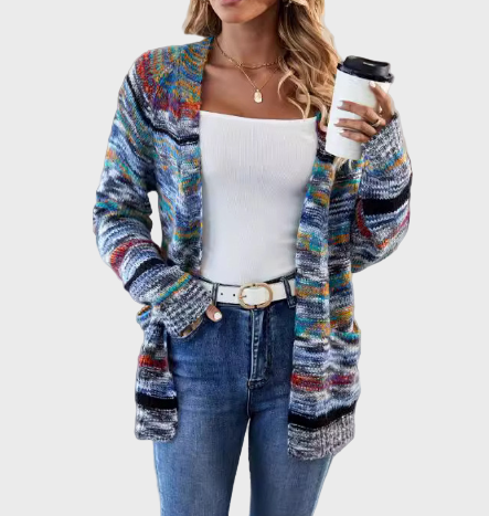 Vesta Tricotată Multicolor