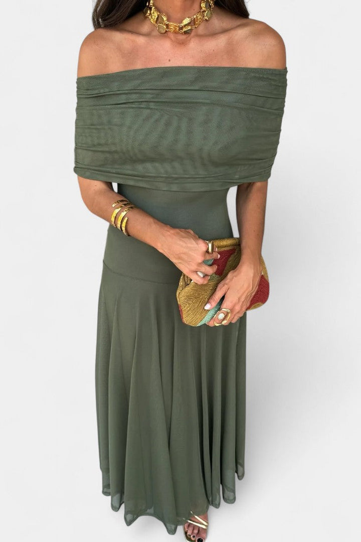 Renata - Rochie maxi cu un umăr