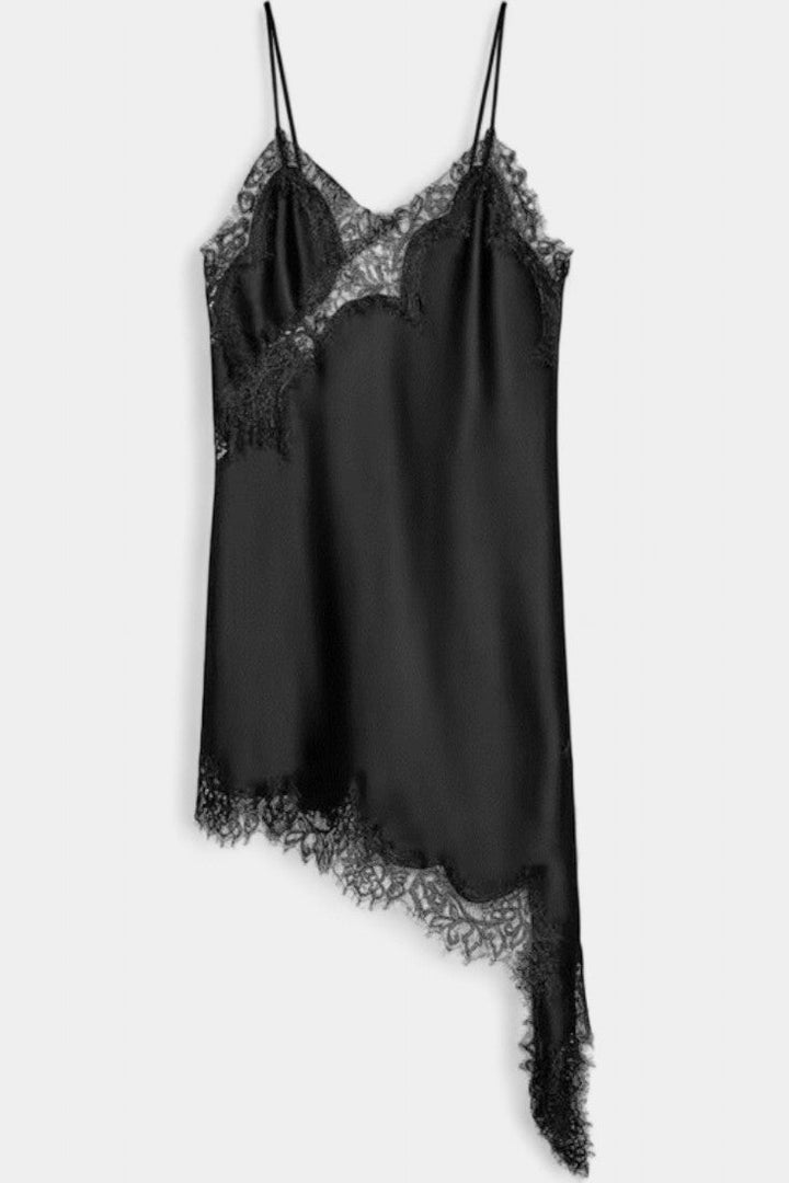 Rochie Mini Katarina cu Bretele și Dantelă