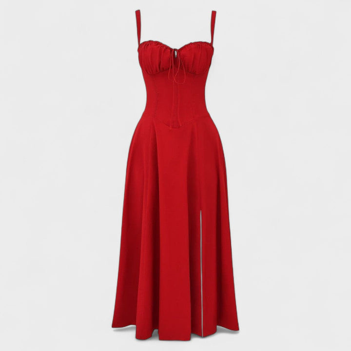 Petra - Rochie Midi cu Corset