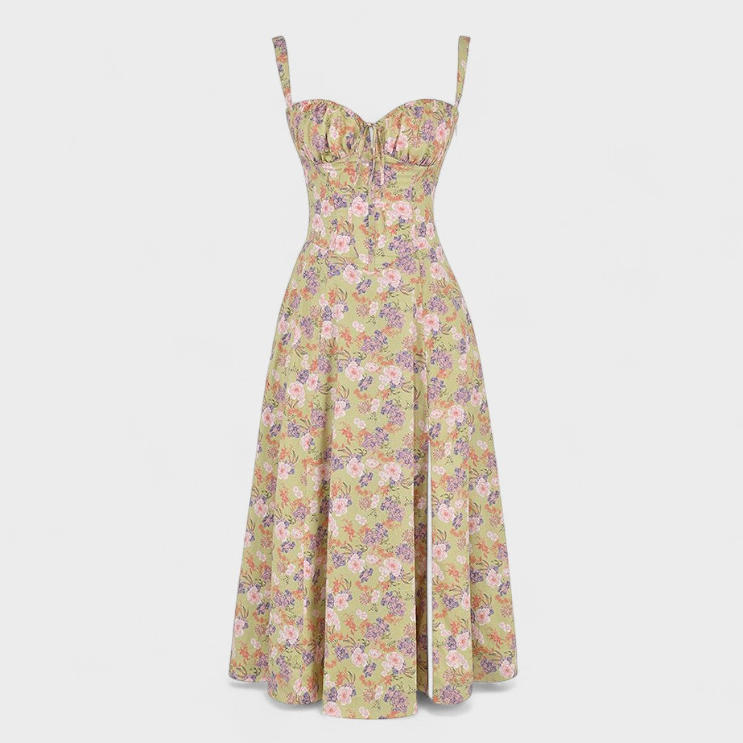 Petra - Rochie Midi cu Corset