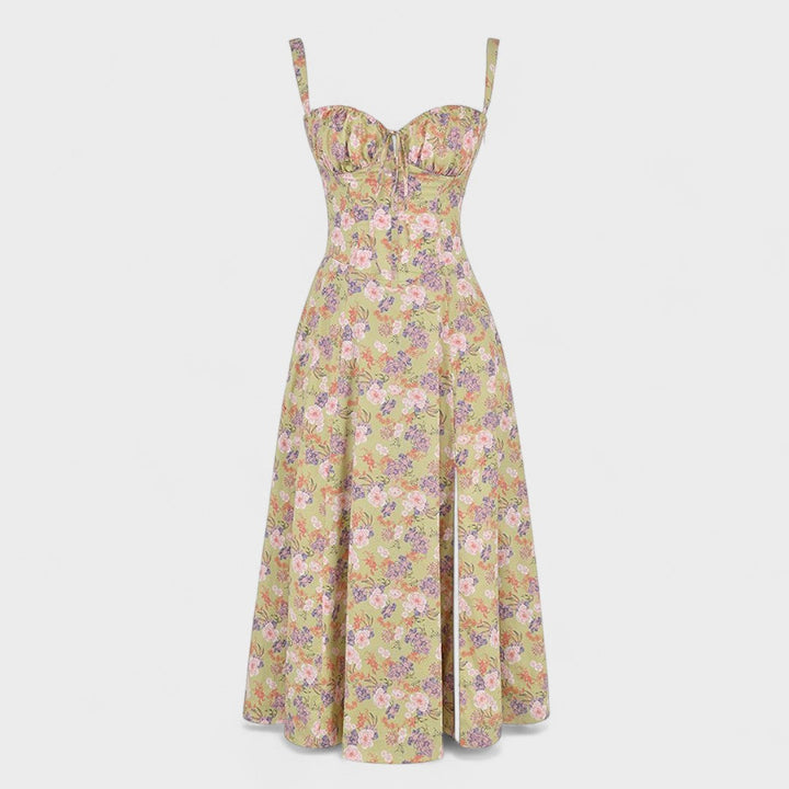 Petra - Rochie Midi cu Corset