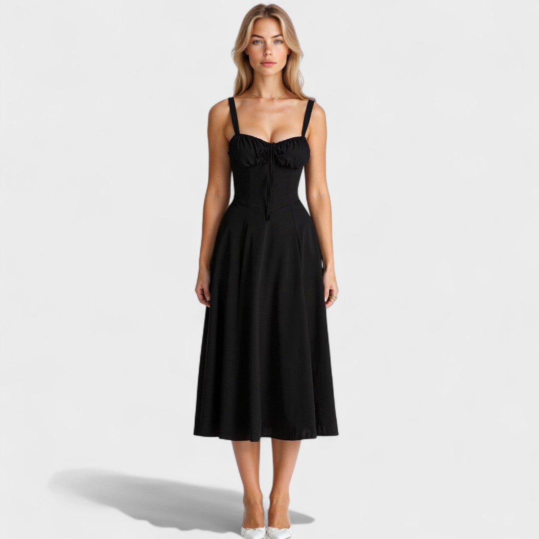 Petra - Rochie Midi cu Corset