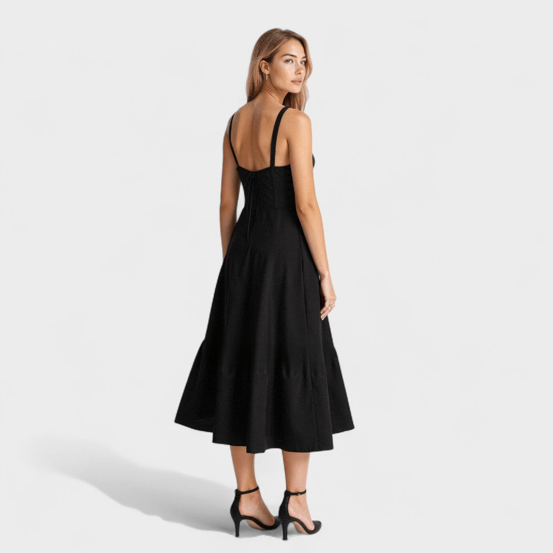 Petra - Rochie Midi cu Corset