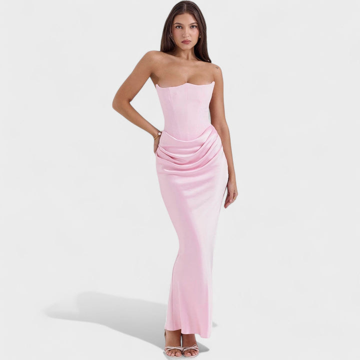 Clara – Rochie Corset din Satin