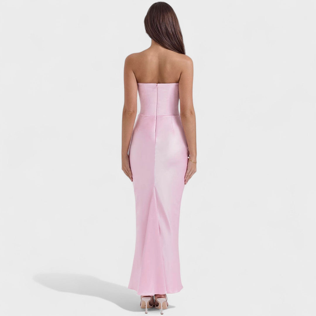 Clara – Rochie Corset din Satin