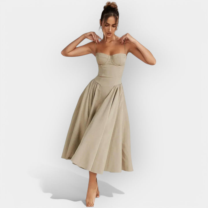 Rochie Midi Elegantă pentru Vară